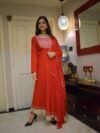 Red Dikash Suit Set