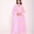 Pink mulmul suit set
