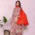 Beige Print Suit Set